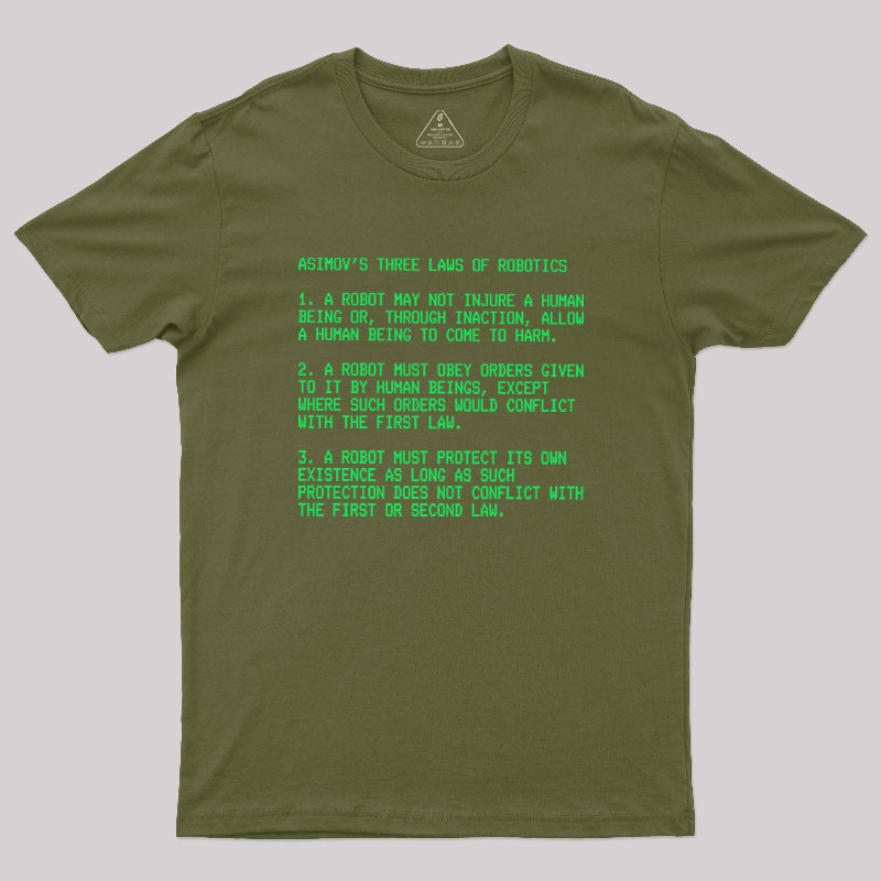 The Three Laws Geek T-Shirt