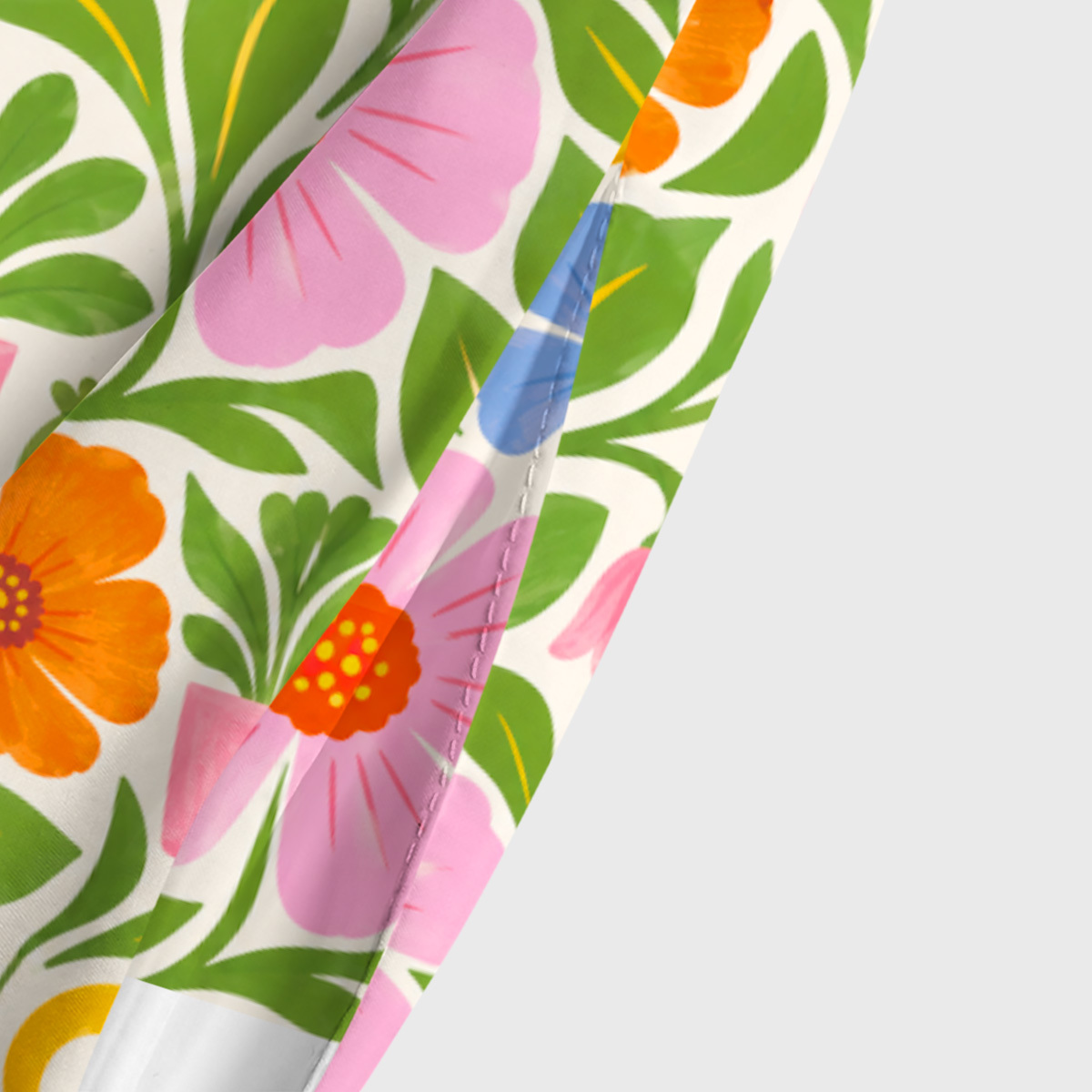 Ginger Cats & Garden Flowers Geek Tiered Cami Maxi Dress