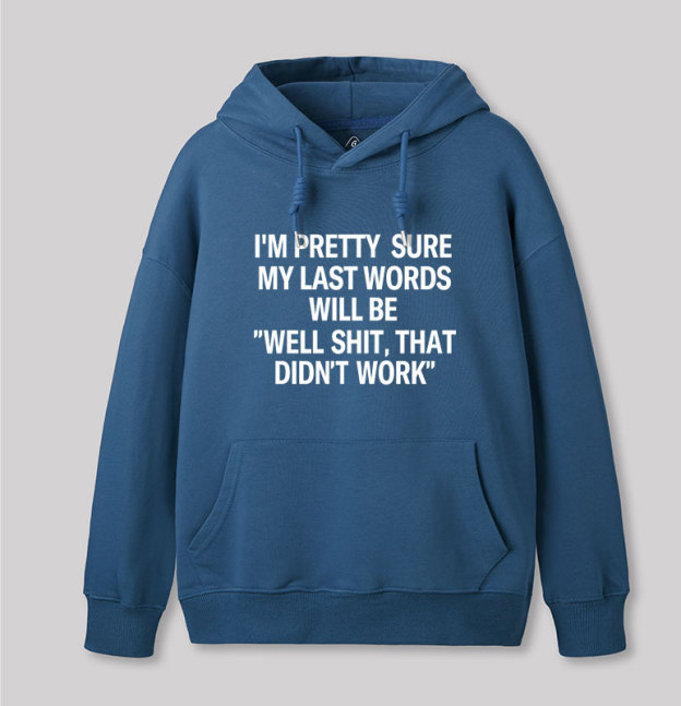 My Last Word Geek Hoodie