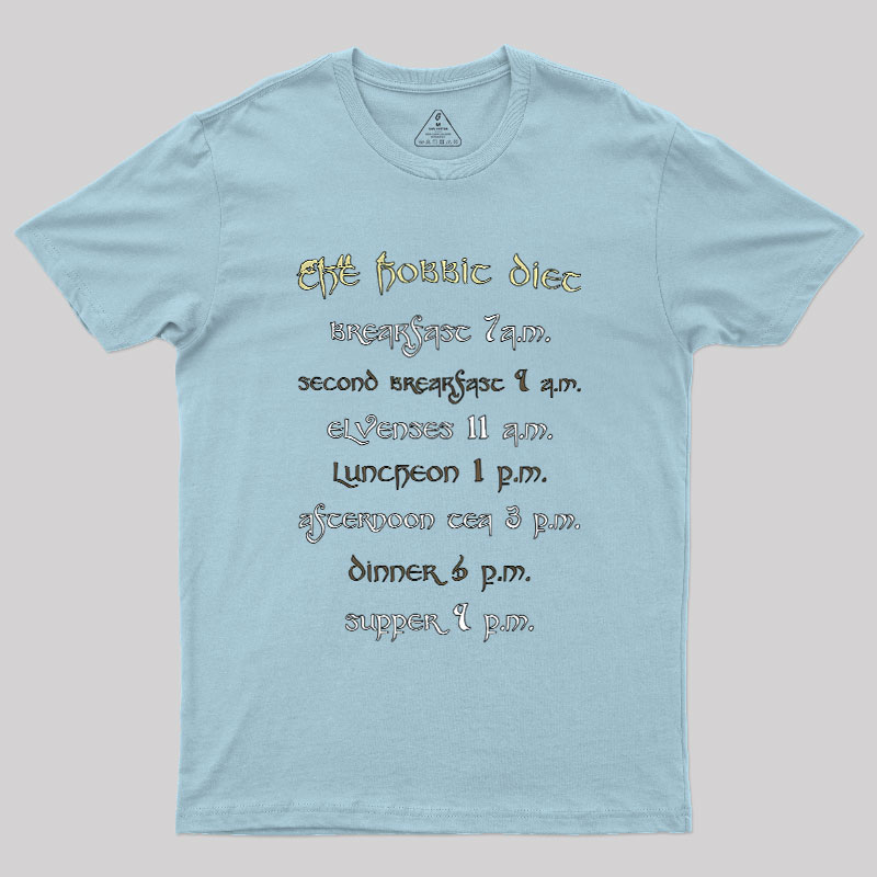 The Hobbit Diet Geek T-Shirt
