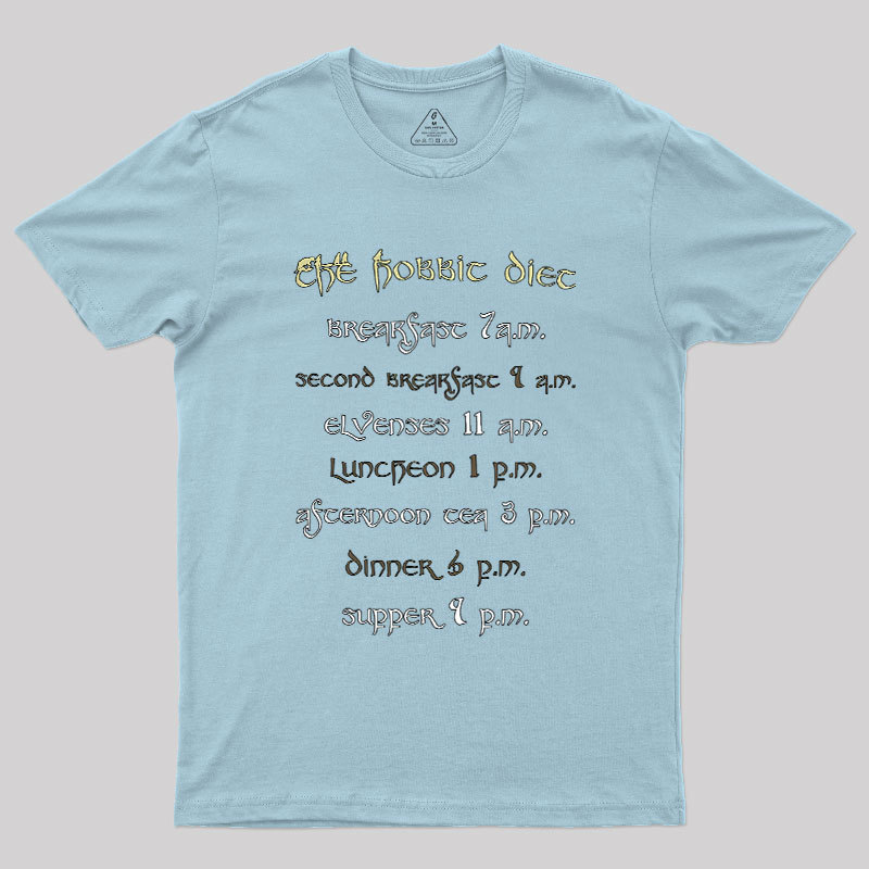 The Hobbit Diet Geek T-Shirt