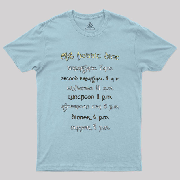 The Hobbit Diet Geek T-Shirt