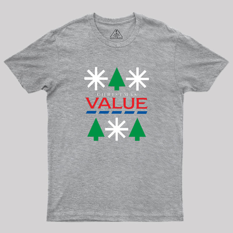 Value Christmas Geek T-Shirt