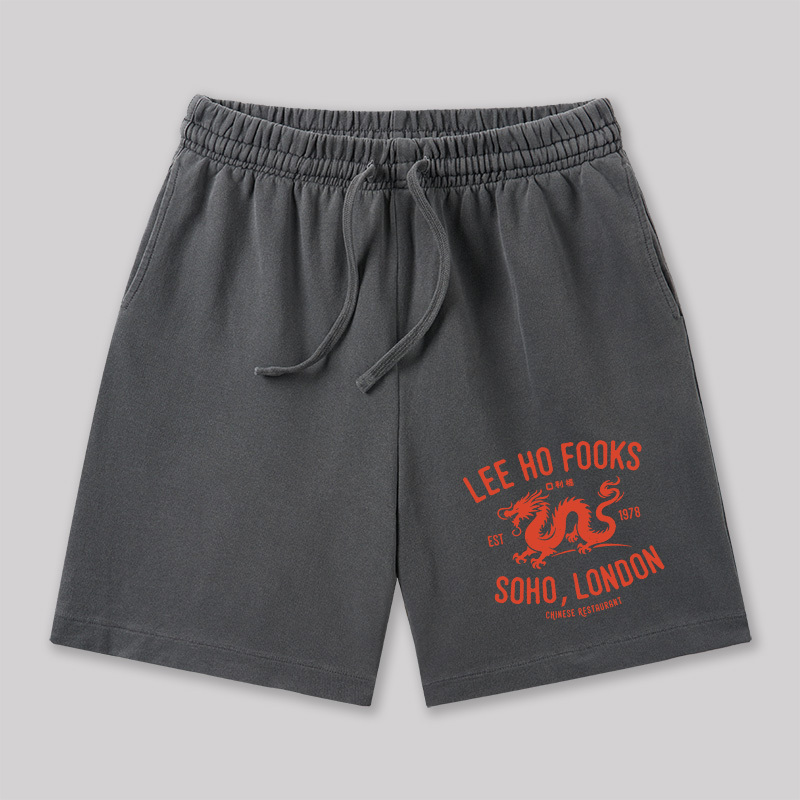 Lee Ho Fooks Vintage Resto Geeky Washed Shorts