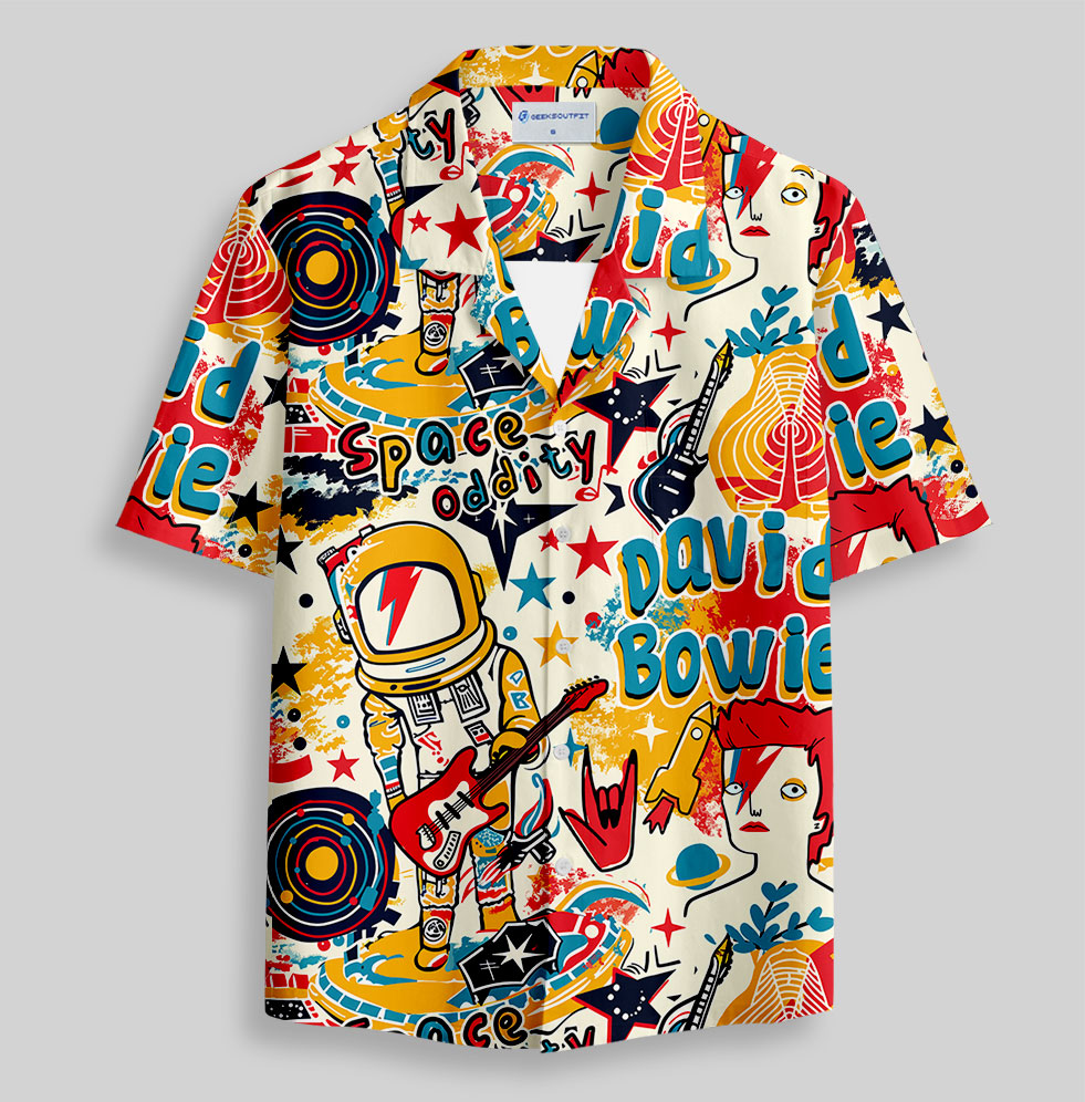 Space Oddity Button Up Pocket Shirt