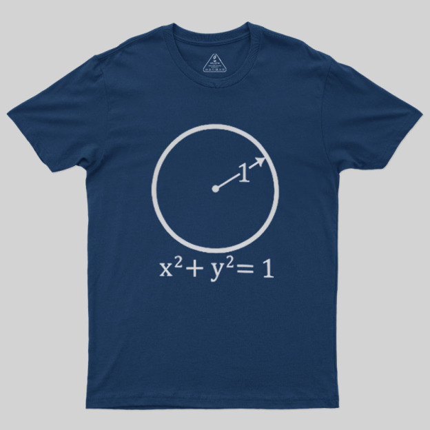 Unit Circle Math Geek T-Shirt