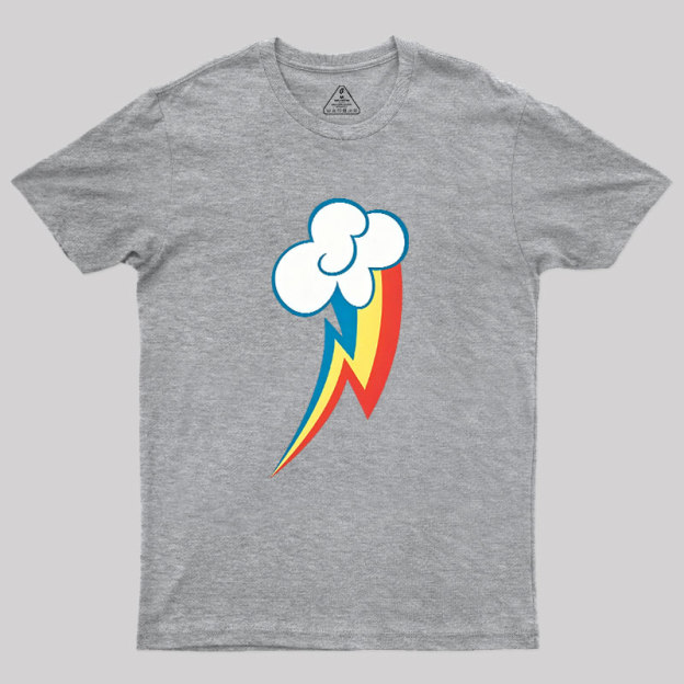 Rainbow Cloud Geek T-Shirt