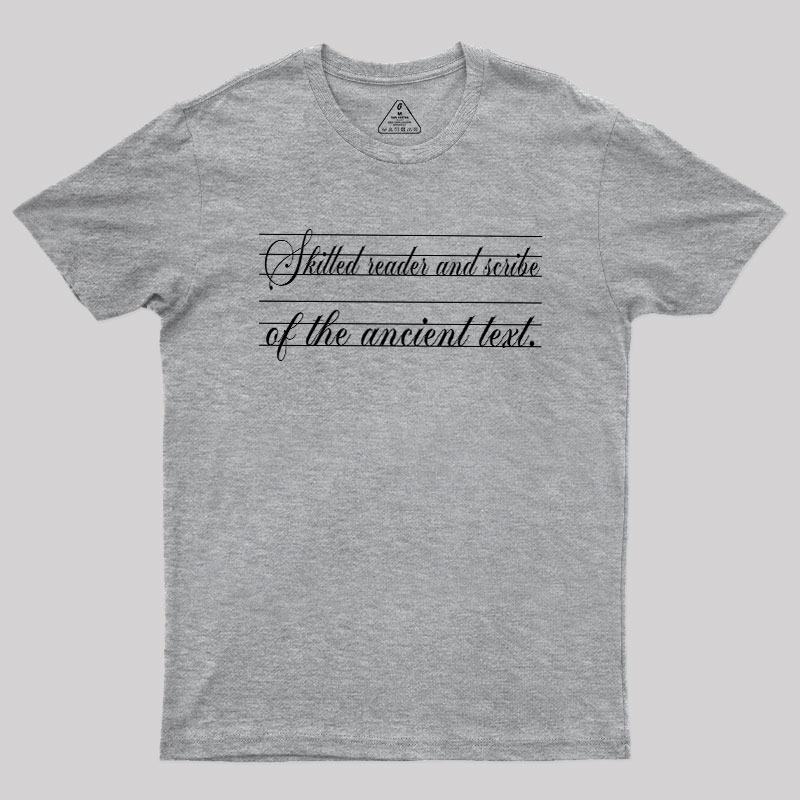Ancient Scribe Geek T-Shirt