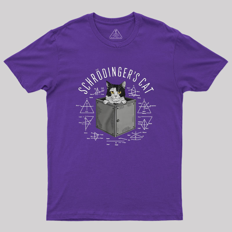 Schrodinger Cat Formulas Geek T-Shirt