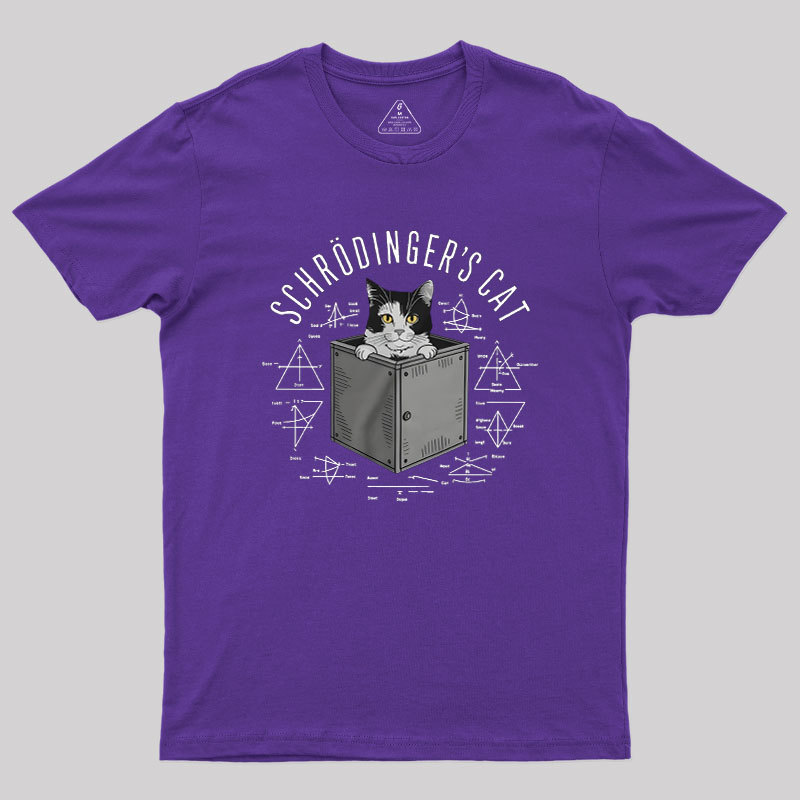 Schrodinger Cat Formulas Geek T-Shirt