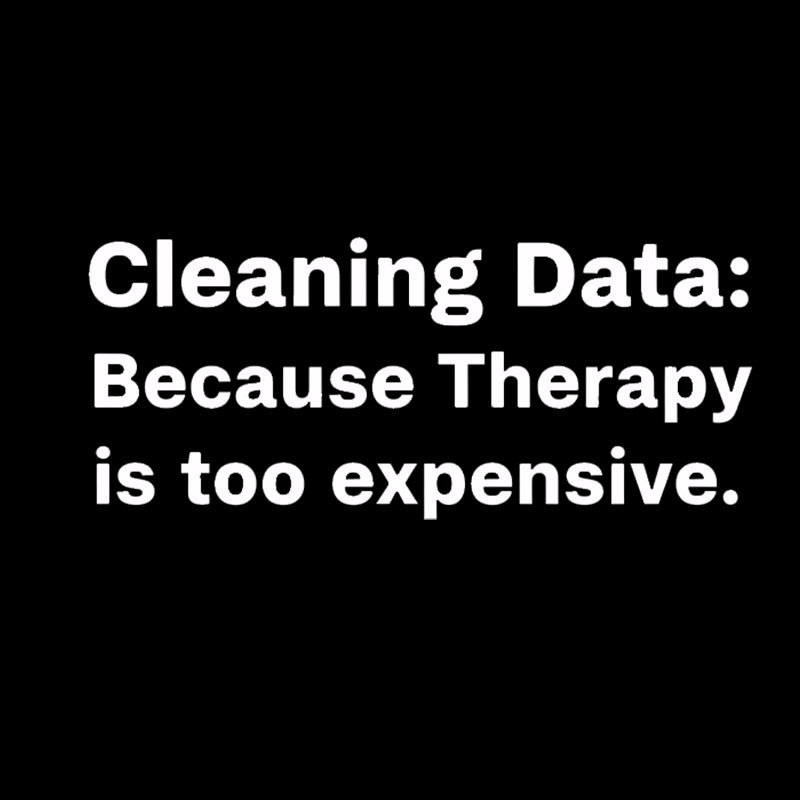 Cleaning Data Geek T-Shirt