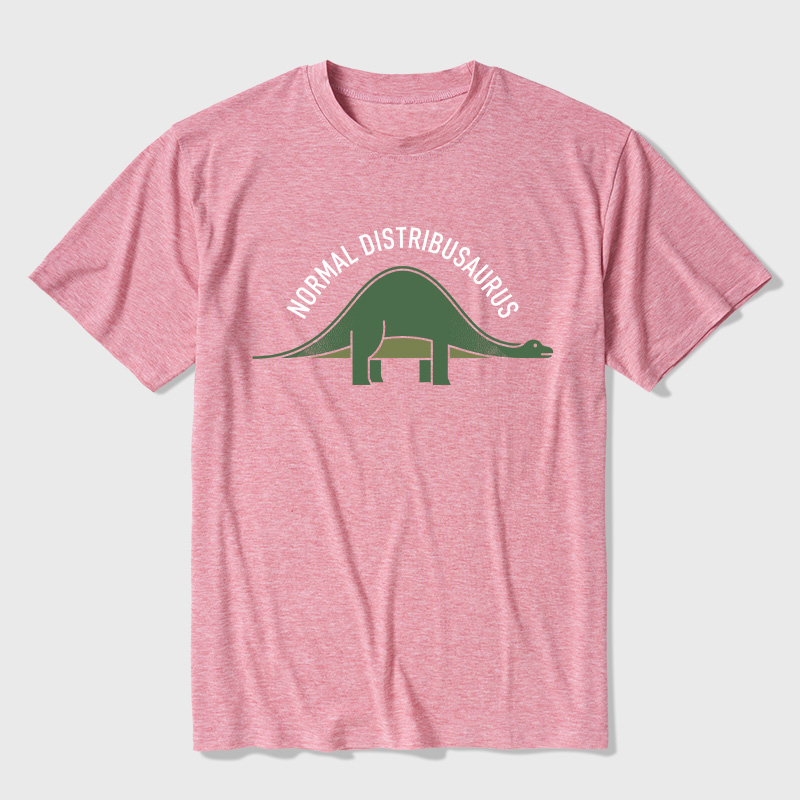 Normal Distribusaurus Ultra Soft Heather Tees