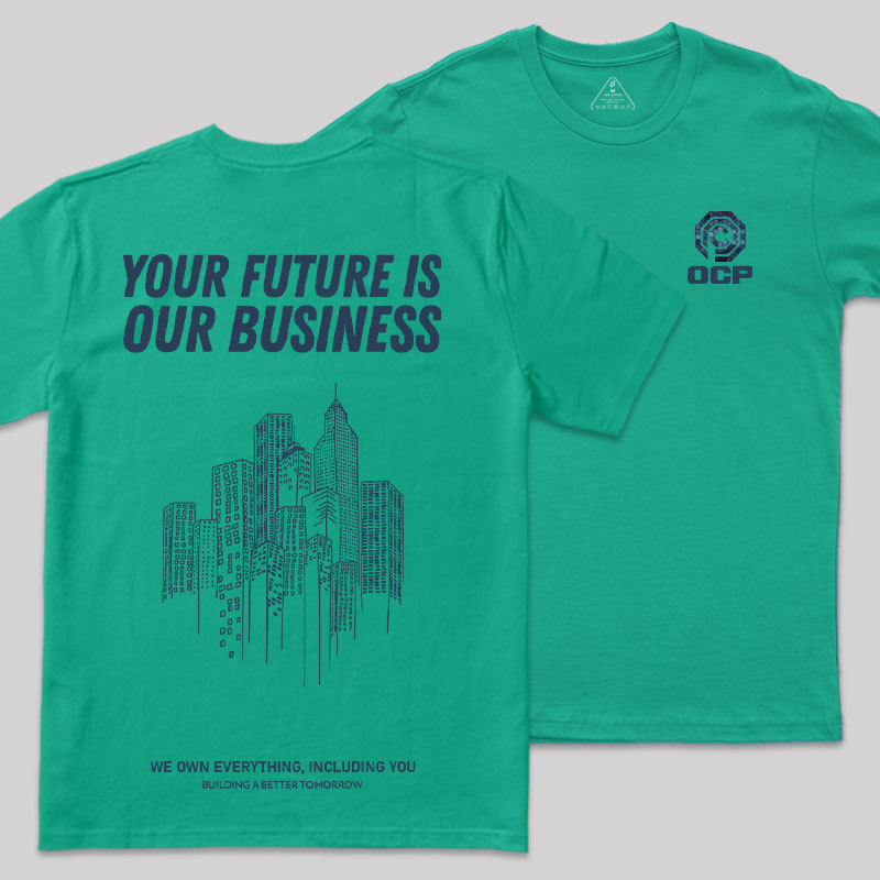 Robocop OCP Front and Back Printing Geek T-Shirt
