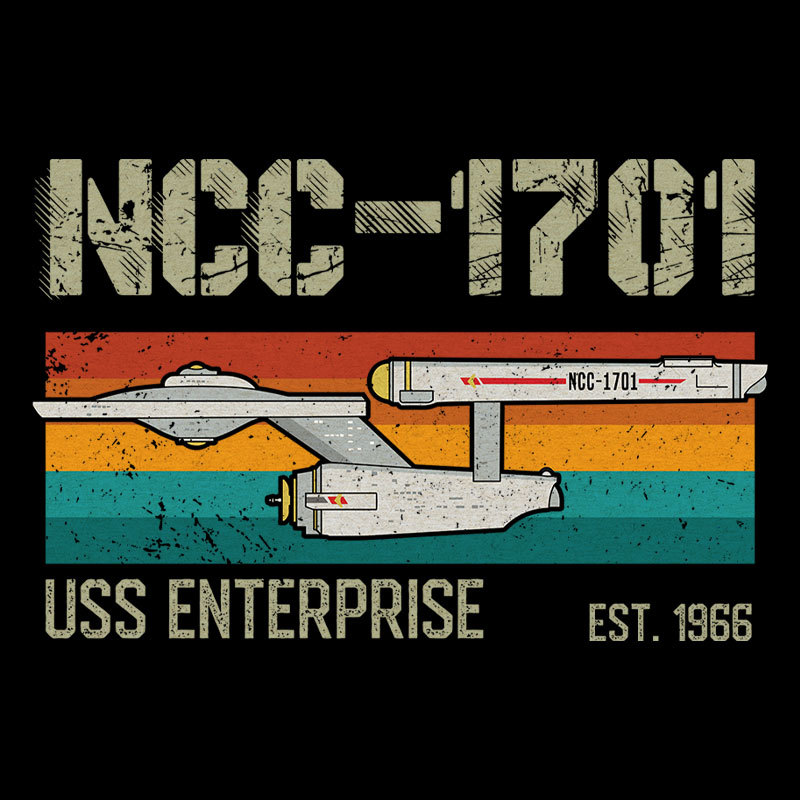 NCC-1701 USS ENTERPRISE Geek T-Shirt