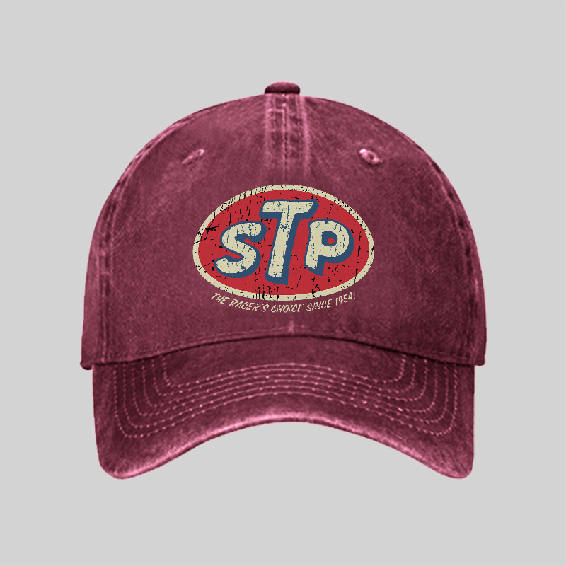STP Racer's Choice 1954 Washed Vintage Baseball Cap