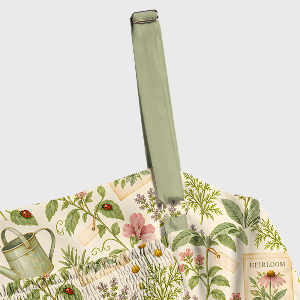 Vintage Garden Notes Geek Tiered Cami Maxi Dress