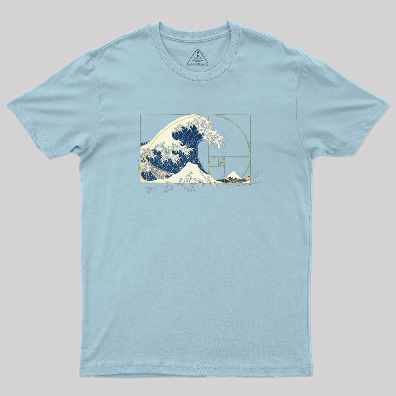 Golden Ratio Wave Geek T-Shirt