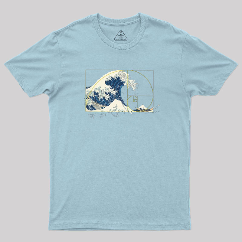 Golden Ratio Wave Geek T-Shirt