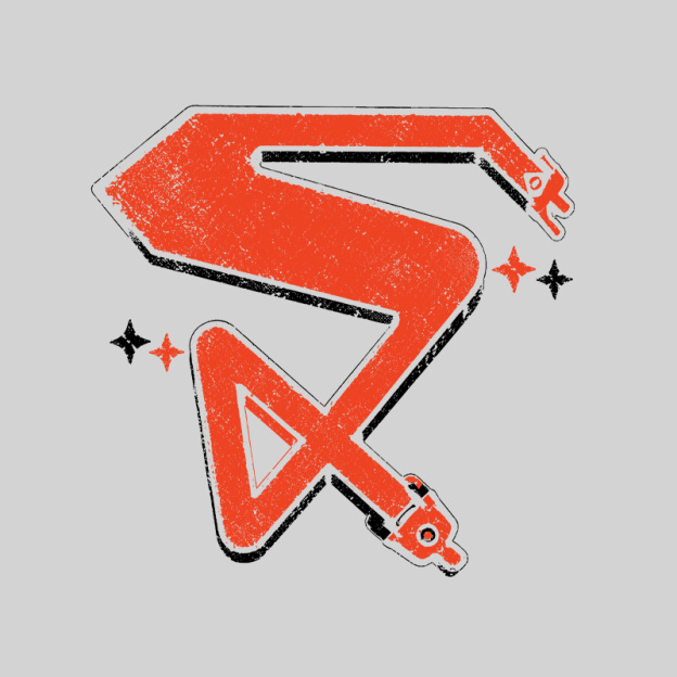 Rocket S Letter Geek T-Shirt