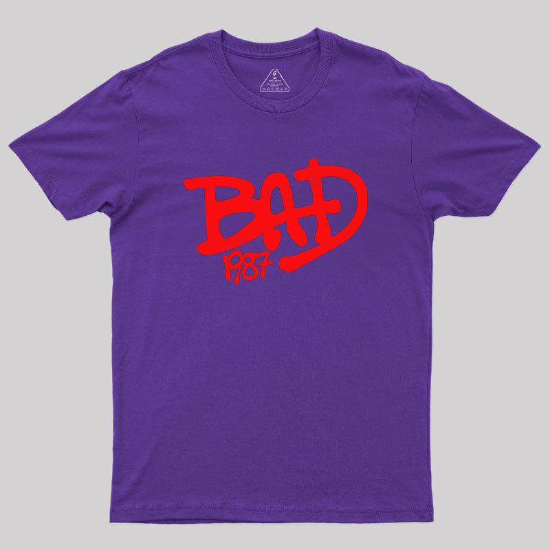 Bad 1987 Geek T-Shirt