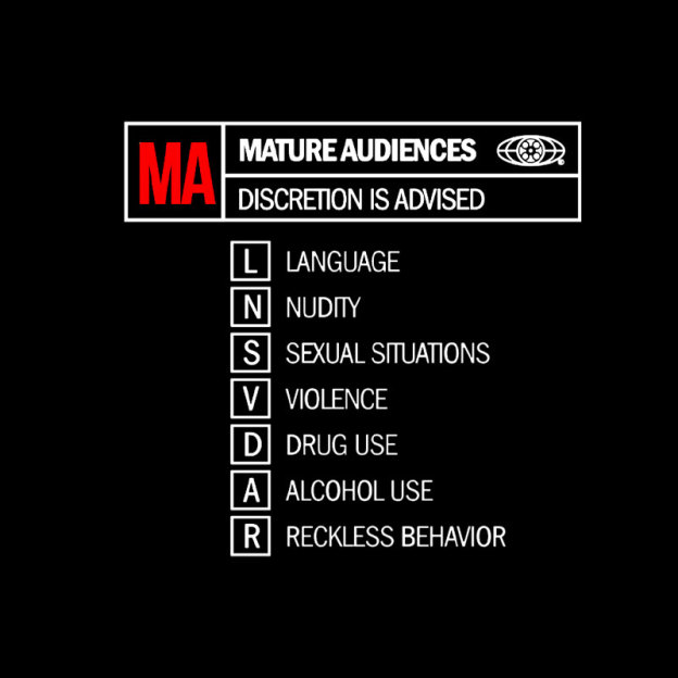 Rated for Mature Audiences Geek T-Shirt