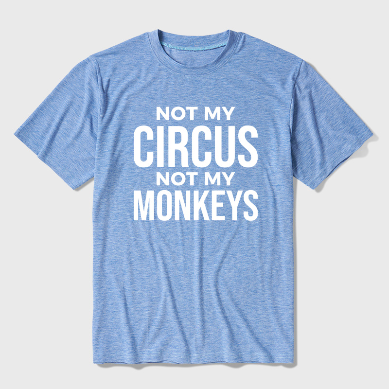 Not My Monkeys Ultra Soft Heather Tee