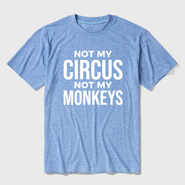 Not My Monkeys Ultra Soft Heather Tee
