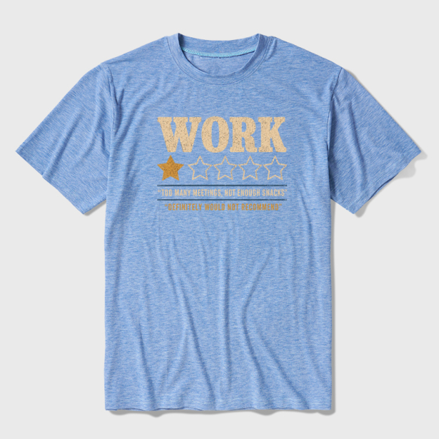 Work One Star Ultra Soft Heather Tee