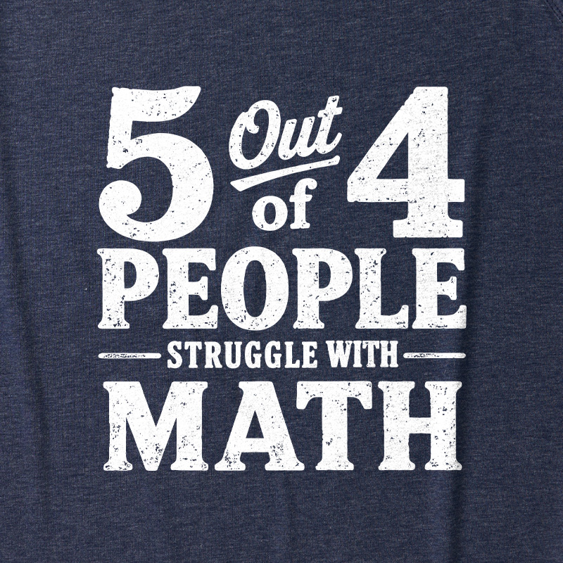 Struggle With Math Ultra Soft Heather Tank