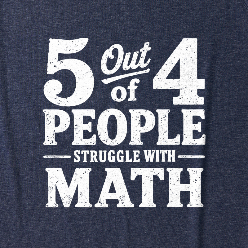 Struggle With Math Ultra Soft Heather Tank
