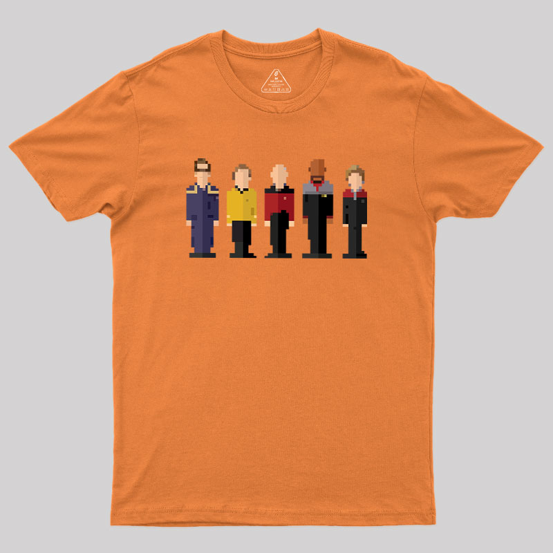 Spaceship Captains Geek T-Shirt