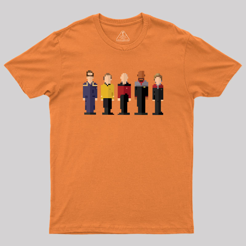Spaceship Captains Geek T-Shirt