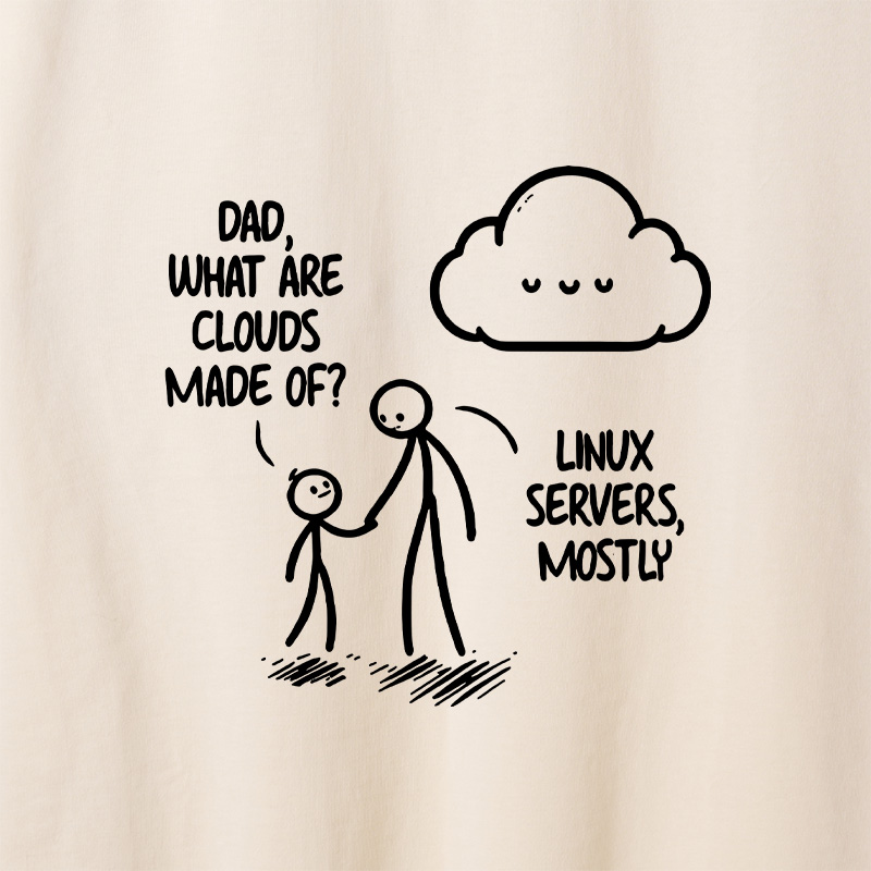 What Are Clouds Made Of Geek Retro Raglan Long-Sleeve Tee