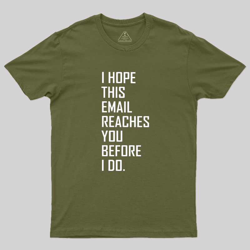 Threatening Email Geek T-Shirt