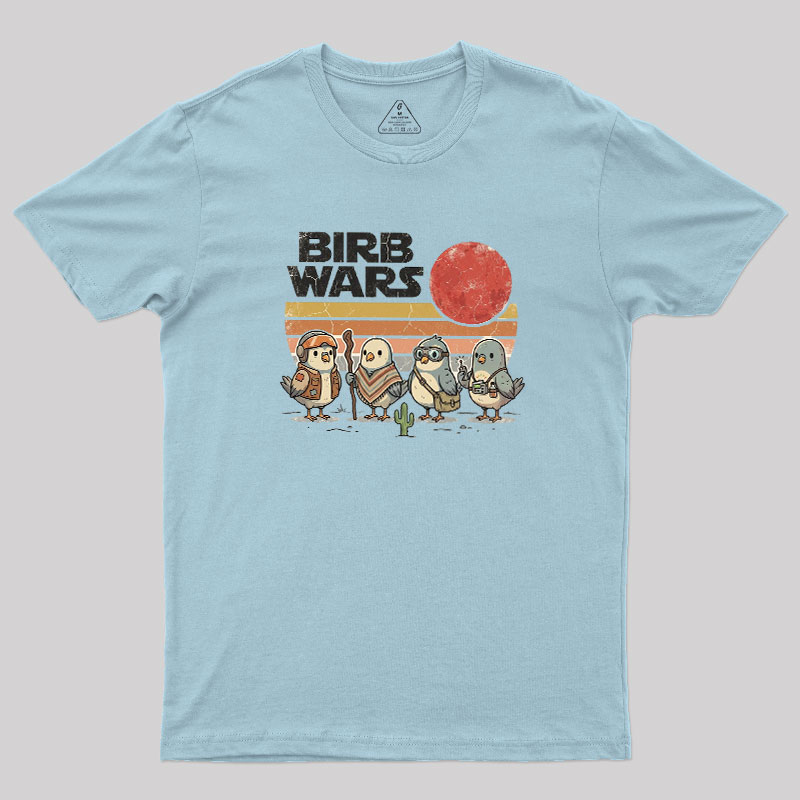 Bird War Geek T-Shirt