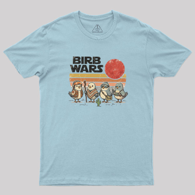 Bird War Geek T-Shirt