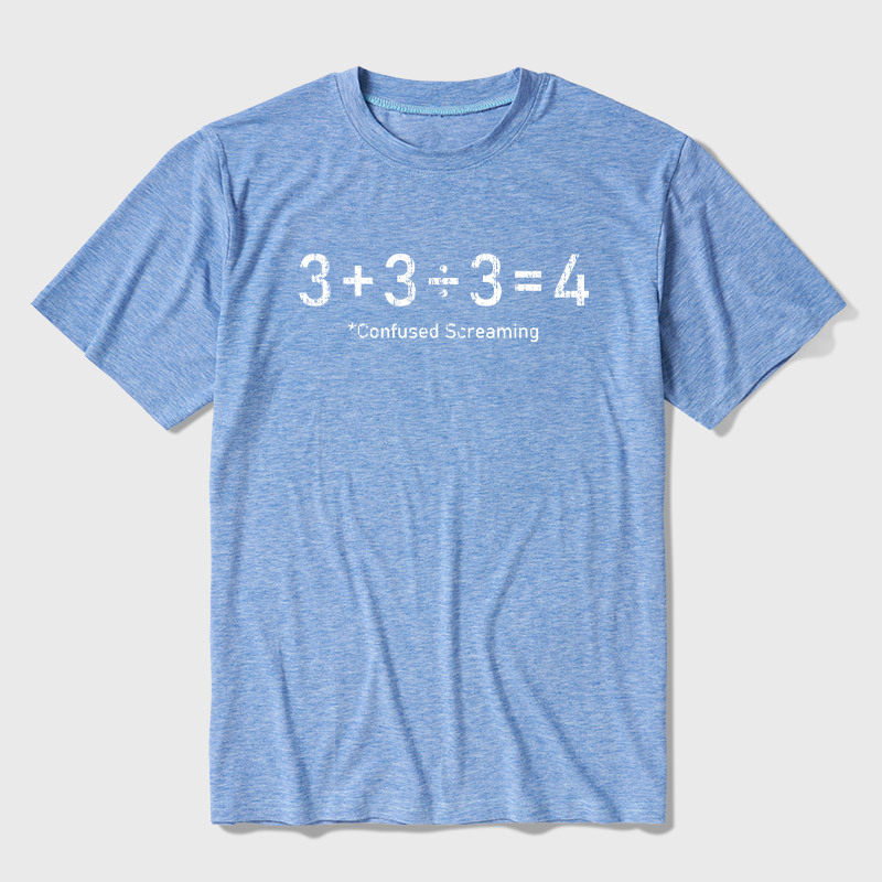 Confused Screaming Ultra Soft Heather Tee