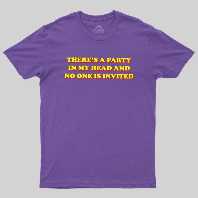 Solitude Is Bliss Geek T-Shirt