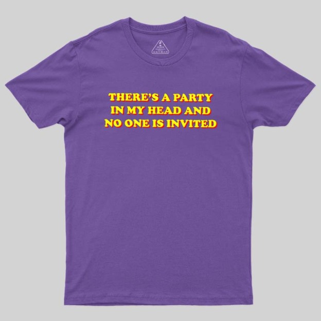 Solitude Is Bliss Geek T-Shirt