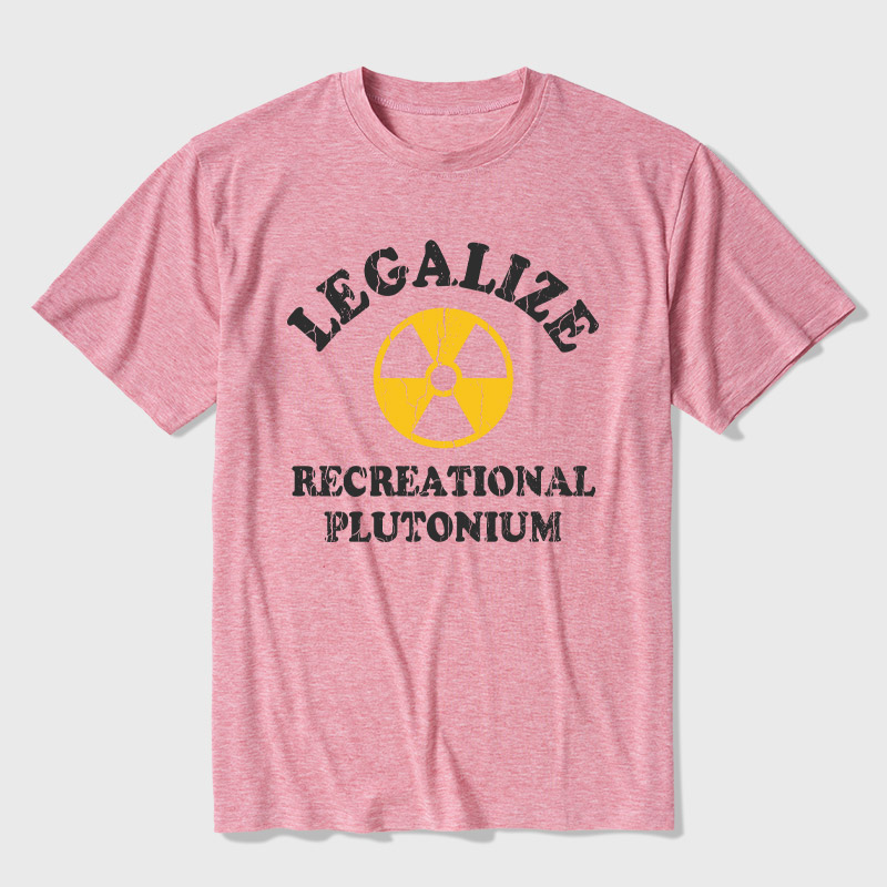 Legalize Recreational Plutonium Ultra Soft Heather Tee