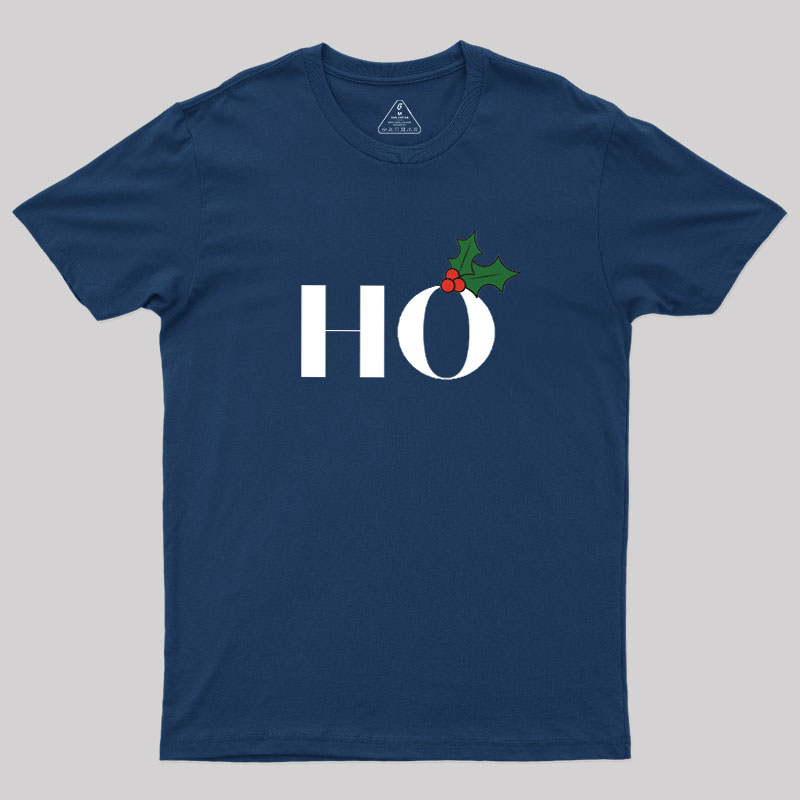 Christmas Ho Holly Classic Geek T-Shirt