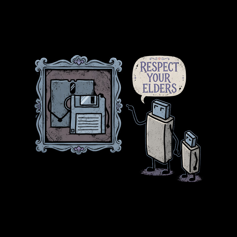 Respect Your Elders Geek T-Shirt