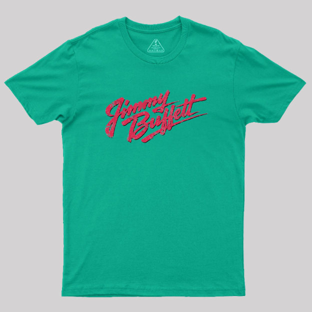 Jimmy Buffett Retro Style Geek T-Shirt
