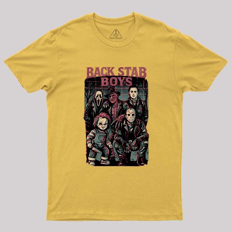 Back Stab Boys Geek T-Shirt