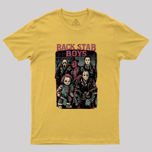 Back Stab Boys Geek T-Shirt