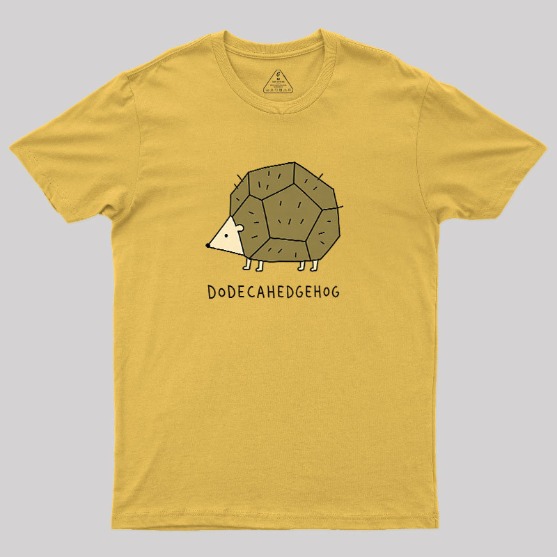 Dodecahedgehog Geek T-Shirt