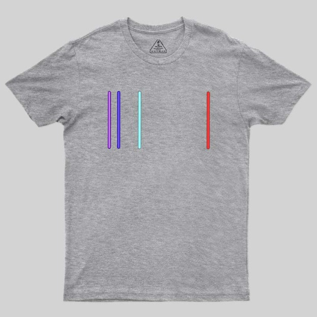 Hydrogen Emission Spectrum Geek T-Shirt
