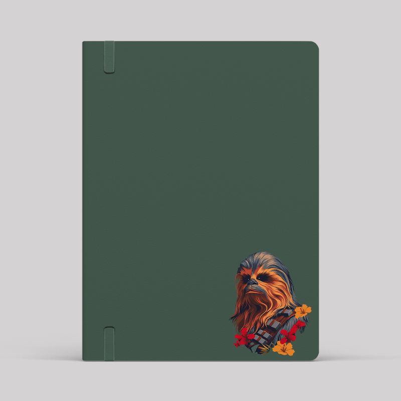 Chewbacca Flowers and Trees From Notebook