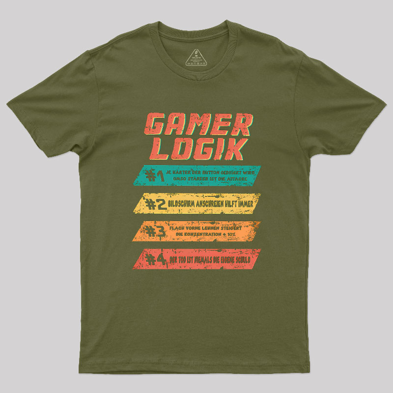 Gamer Logik Geek T-Shirt