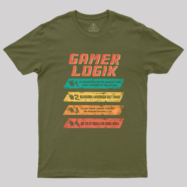 Gamer Logik Geek T-Shirt